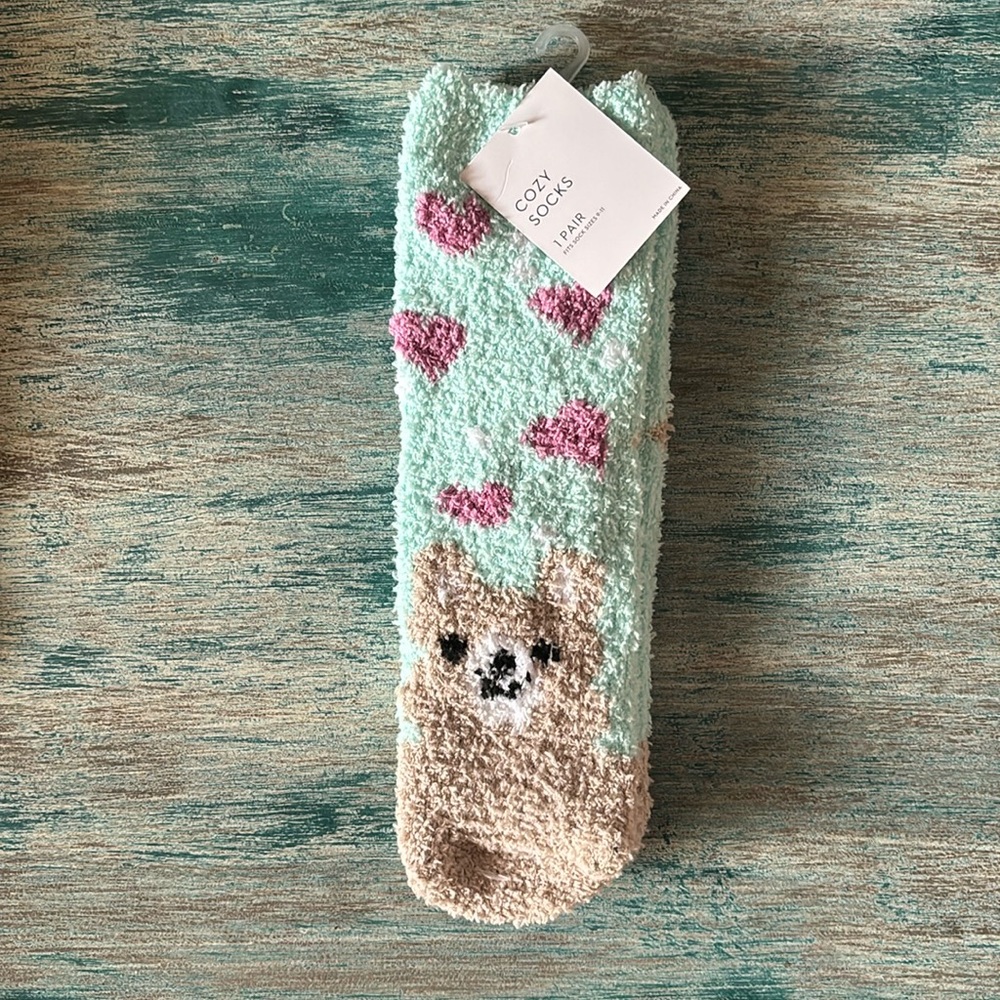 Llama Cozy Socks